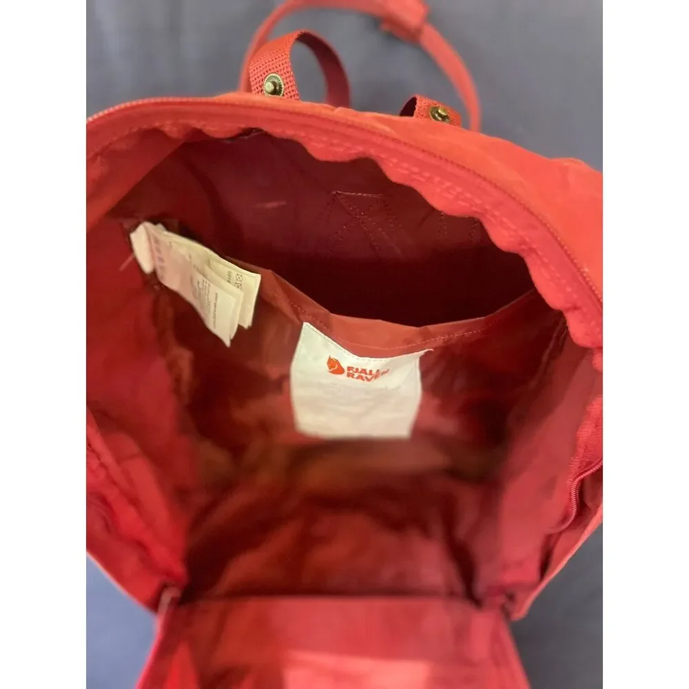 Fjallraven Kanken Classic 16L Backpack Ox Red Pink Coral